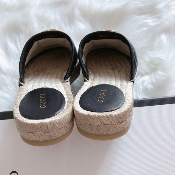 Gucci GG marmont espadrilles slides - Picture 2 of 10